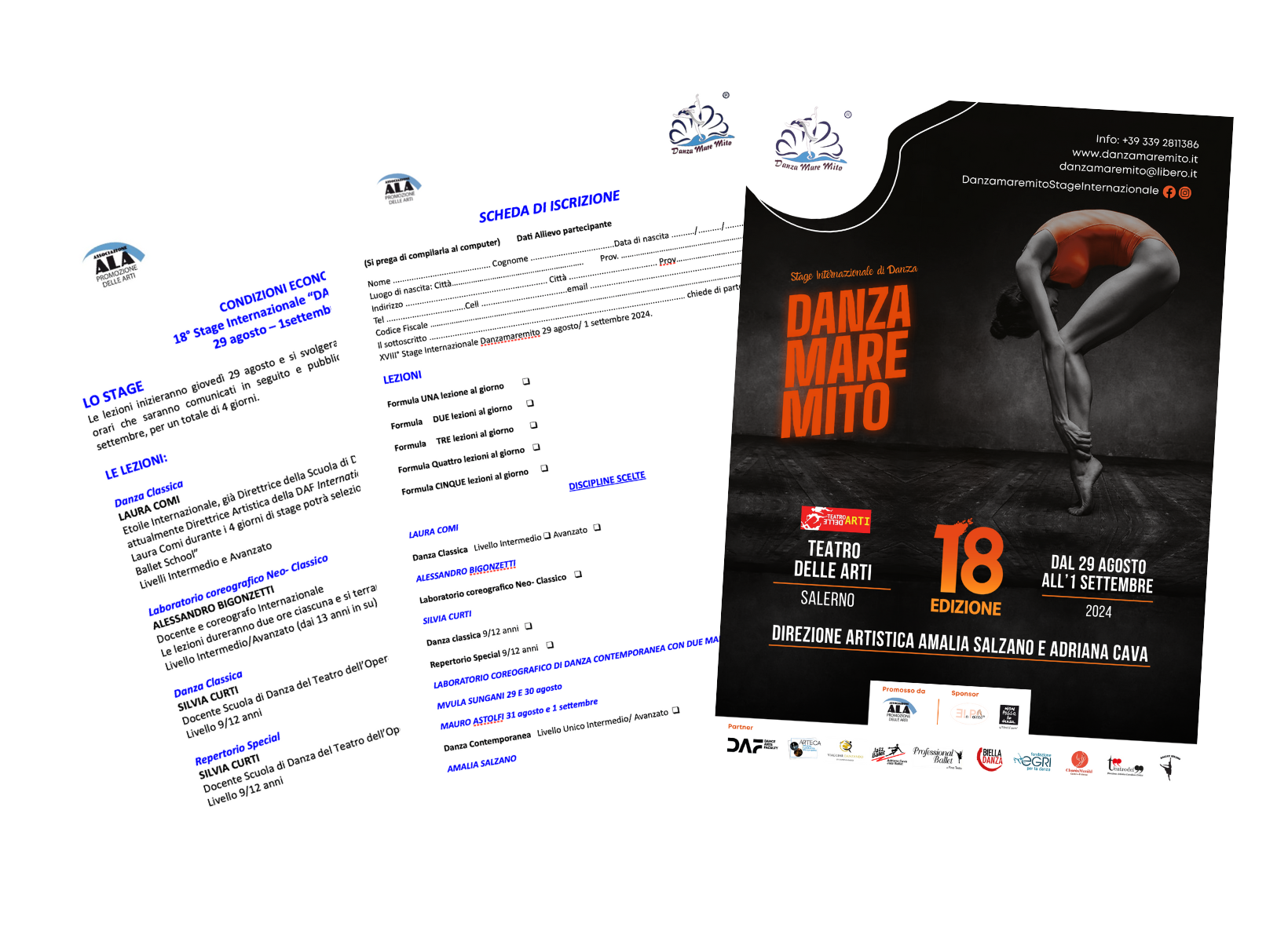 DanzaMareMito | Stage Internazionale di Danza Amalia Salzano Documentazione